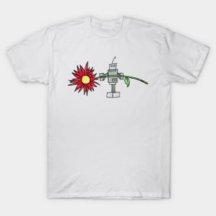 Here, take this flower T-Shirt